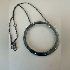 Sundance Catalog Poppyseeds Hoops Necklace